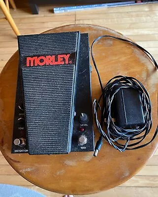 Vintage MORLEY Pro Series Distortion Pedal Wah Volume  • $25