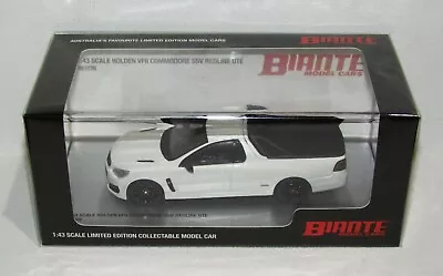 $79.95 • Buy 1:43 Biante Holden VF Commodore SSV Redline Ute Heron White