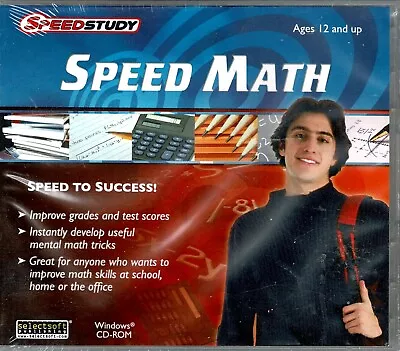 SpeedStudy Speed Math Pc New Math Tricks Tips Add Multiply Divide Subtract  • $11.24