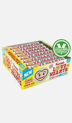 SWIZZELS GIANT Love Hearts Rolls - VEGAN Retro Valentine Sweets  • £11.99