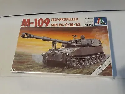 Italeri 1/35 No.246 M-109 E4/G/A1/A2 • $21.95