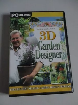 Geoff Hamiltons 3D Garden Designer - PC CD-Rom Game • £3