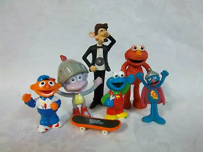 Henson Cookie Monster Elmo Ernie 3  Firm Figure Dora Boots Cake Topper • $21.99