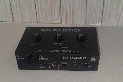 M-Audio M-Track Solo 2-Channel USB Audio Interface • $40