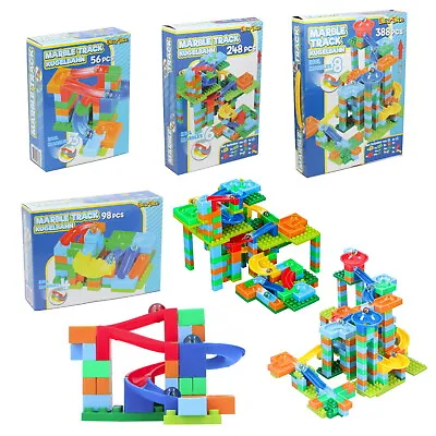 Marble Run Race Set Track Toy Game Construction Building Blocks Maze Kids Gift • £19.99