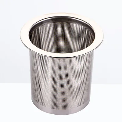  Stainless Steel Tea Strainer Loose Infuser Coffee Filter Cone 7CM • £6.96