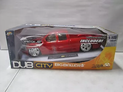 Jada Dub City Big Ballers Chevrolet Silverado 1/18 • $88.57