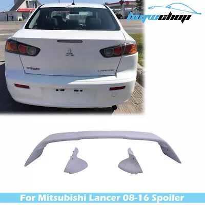 #AU 2017 Fits Mitsubishi Lancer Evolution 10th X Sedan Trunk Spoiler EVO • $237