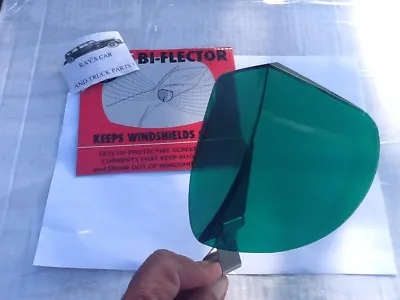 New Vintage Style Green Windshield Bug Deflector ! • $12.99