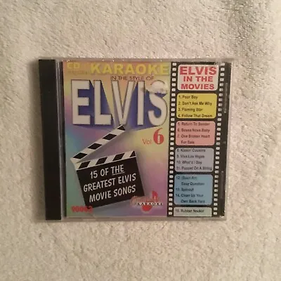 Elvis  Greatest Elvis Movie Songs  Karaoke Chart Buster CBCDG 90063 GREAT SONGS! • $5.65