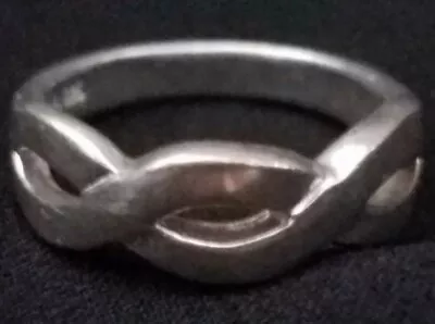 Sterling Silver - Twisted Ring Size 6.5 - 4.1g • $26.99