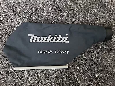 Makita Dust Bag 123241-2 Used For Suction Of Garbage Applicable 1232412 Black • £5