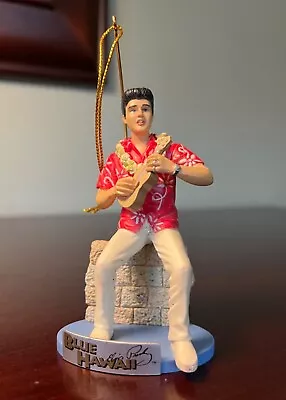 Vintage 2002  Elvis Presley Blue Hawaii Christmas Ornament • $9.99