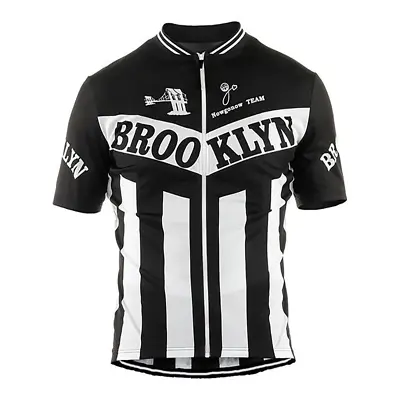$29.99 • Buy Brooklyn Black Novelty Cycling Jersey Tricot BIKE Maillot Short Sleeve