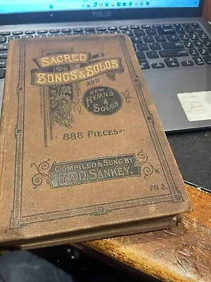 Collectable Hb Sacred Songs And Solos Sankey 888 Pieces • £3