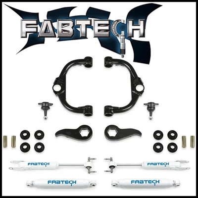 $970.85 • Buy Fabtech 3.5  Lift Kit W/ Performance Shocks For 20-21 Silverado Sierra 2500 3500