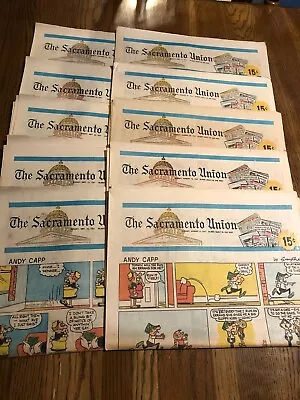 Sacramento Union Sunday Comics 1967 Lot Of 10 Disney Pogo • $69.99