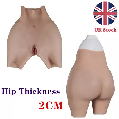 UK Stock Silicone Oil-free Full Hip Pants For Cosplay Transgender Crossdresser • £238