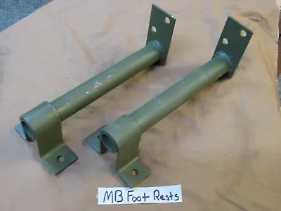  Foot Rest WWII Pair Fits Willys Jeep MB Willys Style G503 • $20