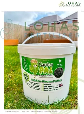 Garden PAL All Purpose Chicken Manure Organic Fertiliser (Odourless) 7kg • £16.99