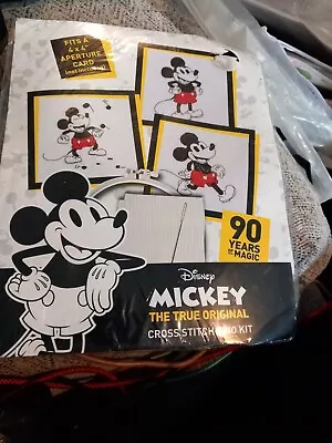 Disney - Mickey Mouse Cross Stitch Trio Kit • £3
