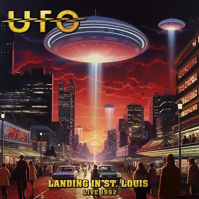 UFO - Landing In St. Louis - Live 1982 - Gold [New Vinyl LP] Colored Vinyl Gold • $36.36