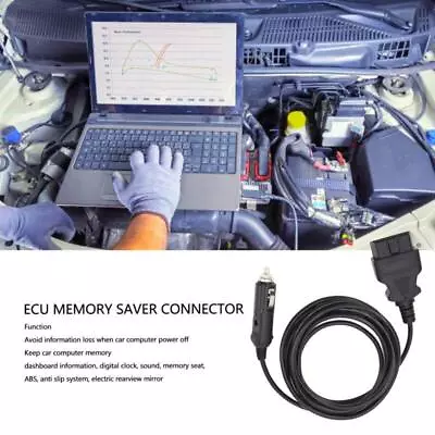 Car Computer Memory Saver Power Extension Socket USB Charger Adapter • $14.57