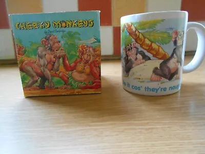 Vintage Cheeky Monkey Mug By David Corbridge - Boxed • £7.99