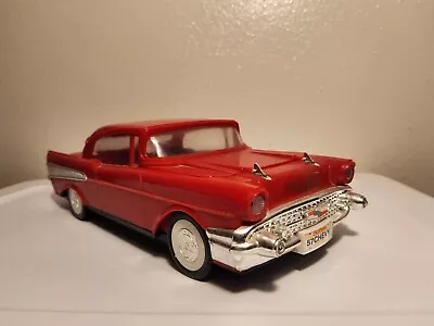 Vintage '57 Chevy Red Plastic Car VHS Video Tape Rewinder No Power Cord Untested • $12.98