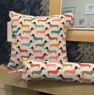 Cushions Or Covers Only Pillows Handmade - Delightful Dachshunds Sausage Dogs • £15