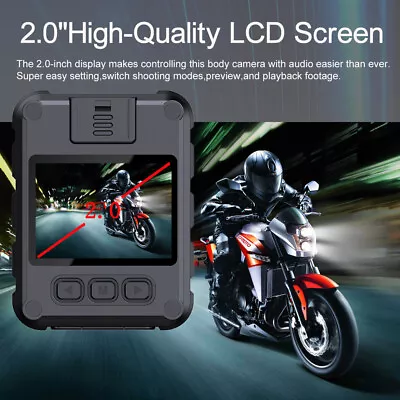 Mini Sports DV Camera Bike Motorcycle Helmet Action DVR Video Camera HD 1080P • $34.72