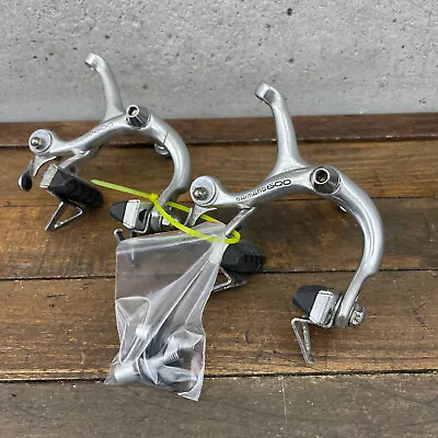 Vintage Shimano BR-6207  Brake Caliper Set 47 57 Mm Side Pull 600 Race 80s A5 • $59.99