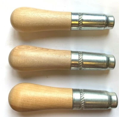 $14.75 • Buy 3 Pieces Lutz #5 Long Ferrule File Handle For 16-20  Files - New