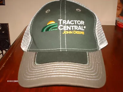 Tractor Central John Deere Adjustable Strapback Baseball Cap Hat NEW • $14.75