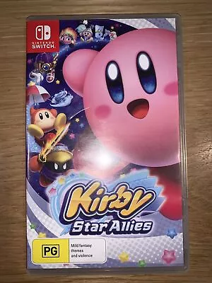 Original Box Case Only Replacement Nintendo Switch Kirby Star Allies • $19.99