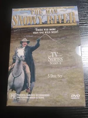 THE MAN FROM SNOWY RIVER SERIES COMPLETE SEASON 4 Tv Series DVD Adult Owned • $45