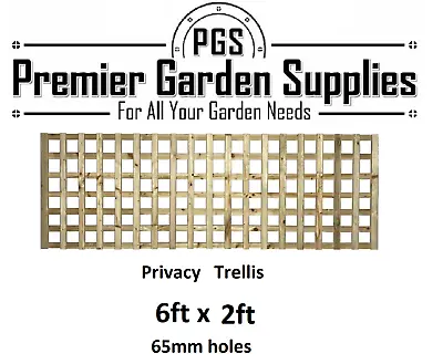 Premier Square Trellis Garden Lattice Climbing Privacy & Standard Style 4 Sizes • £19