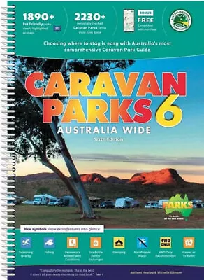 NEW Caravan Parks Australia Wide By Camps Australia Wide Spiral Ringed Book • $62.20