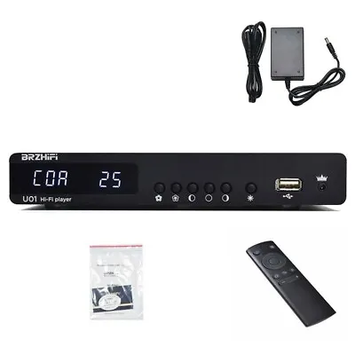 BRZHIFI U01 Hi-Fi Player Lossless Digital Audio DAC Player W/ 12V Power Supply • $89.01