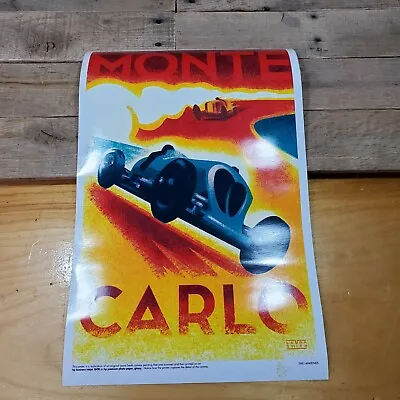 Hewlett Packard: Monte Carlo Poster Laura Smith W Tube • $149.95