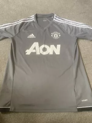 Manchester United Training Top Medium Adidas Adizerio • £9.99