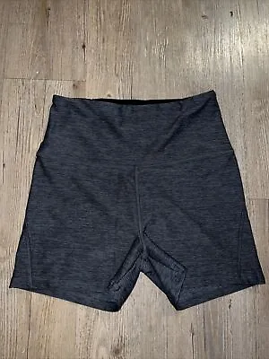 Victorias Secret Pink Ultimate Bike Shorts Size Small High Waist Gray 3” Inseam • $19.95