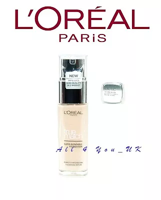 L'Oreal Paris True Match Liquid Foundation 30ml - Please Choose Shade • £13.99