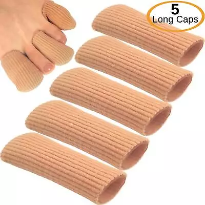 Chiroplax Gel Finger Toe Cap Protector Sleeve Tube Separator Bunion Hammer • $12.99