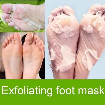 Exfoliating Peel Off Foot Mask Remove Hard Dead Skin Callus Sock Baby Soft Feet  • £6.49