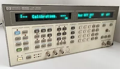 Hewlett-Packard HP Model 8643A Synthesized Signal Generator 0.26-1030 MHz VIDEO • $1200