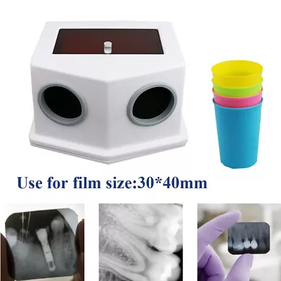 30×40mm Dental Manual Portable X-Ray Film Processor Developer Darkroom Box + Cup • $167.28