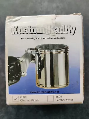 Kruzer Kustom Kaddy Perch Mount Holder Chrome 500 Gold Wing NOS Complete • $56.03