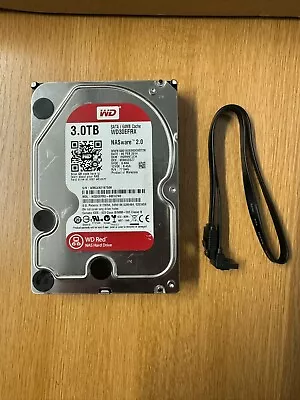 3TB 3.5  SATA HDD Internal Desktop Hard Drive PC CCTV Lot With Sata Cable • £44.50