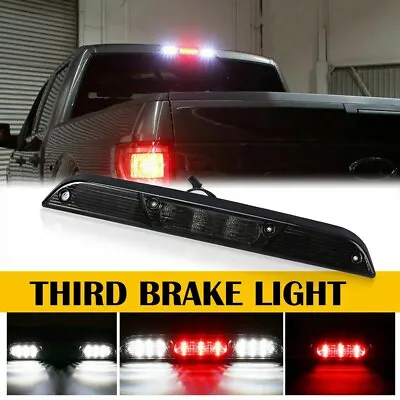 $26.99 • Buy For 15-20 Ford F150 Smoke Lens LED 3RD Third Rear Brake Tail Light W/ Cargo Lamp